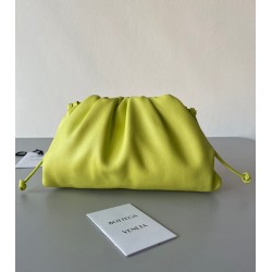 Bottega Veneta Mini Pouch Bag In Kiwi Calfskin 696