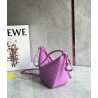 Loewe Mini Hammock Hobo Bag in Rockrose Calfskin 304