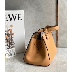 Loewe Hammock Nugget Bag In Brown Calfskin 415