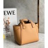 Loewe Hammock Nugget Bag In Brown Calfskin 415