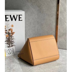 Loewe Hammock Nugget Bag In Brown Calfskin 415