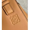 Loewe Hammock Nugget Bag In Brown Calfskin 415