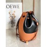 Loewe Small Balloon Bucket Bag In Black/Tan Calfskin 239