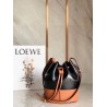 Loewe Small Balloon Bucket Bag In Black/Tan Calfskin 239