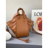 Loewe Mini Hammock Drawstring Bag In Brown Calfskin 339