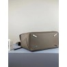 Loewe Large Puzzle Bag In Khaki Grained Leather 394