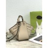 Loewe Mini Hammock Drawstring Bag In Sand Calfskin 399