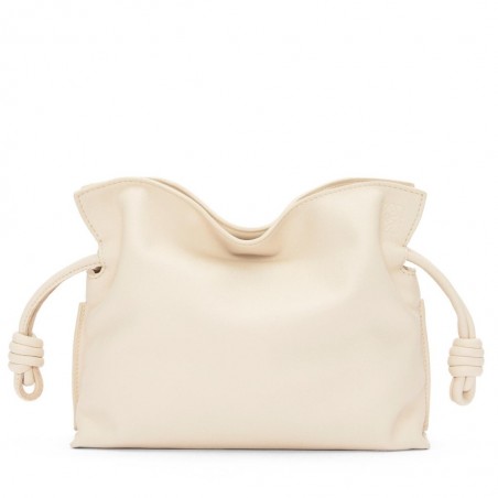 Loewe Mini Flamenco Clutch Bag In Angora Calfskin 687