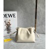 Loewe Mini Flamenco Clutch Bag In Angora Calfskin 687