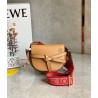 Loewe Mini Gate Dual Bag In Brown Calfskin 725