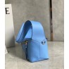 Loewe Puzzle Hobo Bag In Blue Nappa Calfskin 742