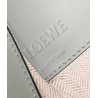 Loewe Small Hammock Multicolour Bag In Grey Calfskin 913