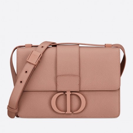 Dior 30 Montaigne Bag In Blush Matte Grained Calfskin 737