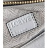 Loewe Puzzle Hobo Bag In White Nappa Calfskin 076