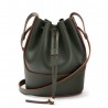 Loewe Small Balloon Bucket Bag In Khaki Calfskin 162