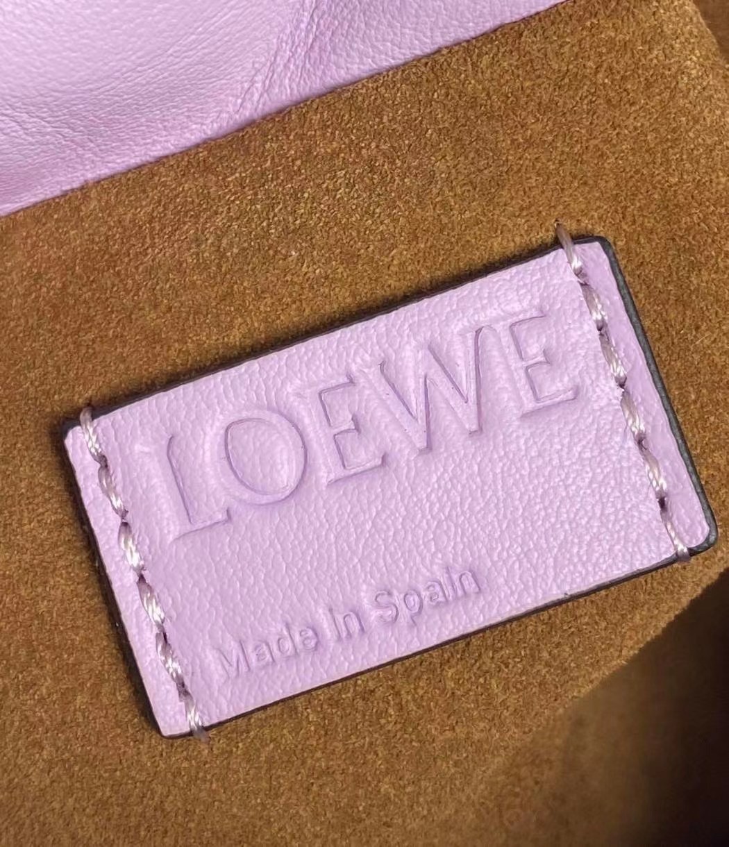 Loewe Flamenco Mini Clutch In Bloom Orchid Nappa Leather 456