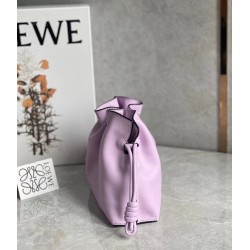 Loewe Flamenco Mini Clutch In Bloom Orchid Nappa Leather 456