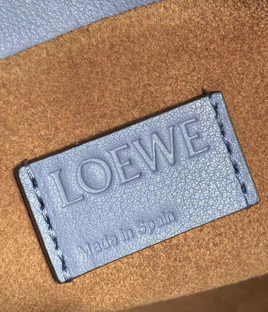 Loewe Flamenco Clutch In Atlantic Blue Nappa Leather 550