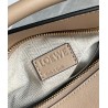 Loewe Puzzle Small Bag in Multicolour Warm Desert and White Calfskin 040