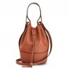 Loewe Medium Balloon Bucket Bag In Camel Calfskin 190