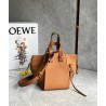 Loewe Compact Hammock Bag in Light Caramel Grained Calfskin 613