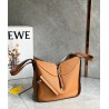 Loewe Compact Hammock Bag in Light Caramel Grained Calfskin 613