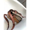 Loewe Small Gate Bag In Amber/Grey Soft Calfskin 481