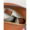 Loewe Small Puzzle Bag In Brown/Pink/Camel Calfskin 562