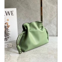 Loewe Flamenco Clutch In Rosemary Nappa Leather 637