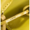 Loewe Puzzle Edge Small Bag In Yellow Satin Calfskin 205