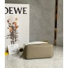 Loewe Puzzle Mini Bag In Ochre/White/Taupe Calfskin 237