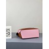 Loewe Mini Puzzle Bag In Brown/Camel/Pink Calfskin 299