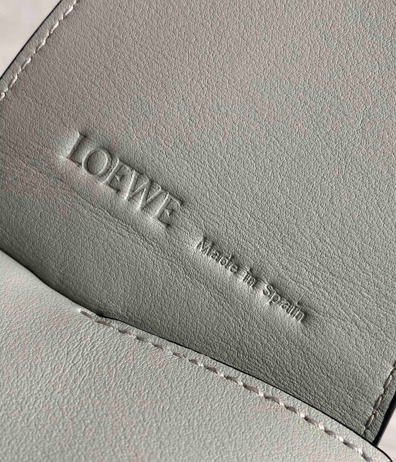 Loewe Puzzle Hobo Bag In Light Celadon Nappa Calfskin 563