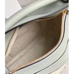 Loewe Puzzle Small Bag In Grey/Cream/White Calfskin 596