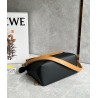 Loewe Puzzle Small Bag in Brown and Black Calfskin 551