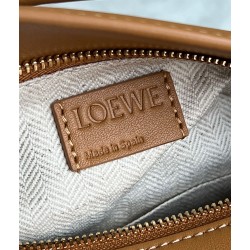 Loewe Puzzle Small Bag in Brown and Black Calfskin 551