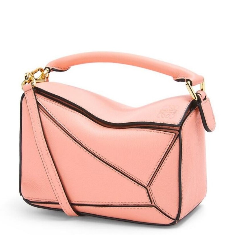 Loewe Puzzle Small Bag In Blossom Calfskin Leather 640