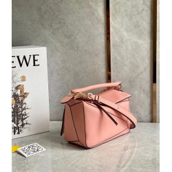 Loewe Puzzle Small Bag In Blossom Calfskin Leather 640