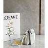 Loewe Flamenco Nano Clutch In White Nappa Leather 664