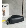 Loewe Flamenco Clutch Bag in Black Nappa Calfskin 764