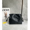 Loewe Flamenco Clutch Bag in Black Nappa Calfskin 764