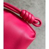 Loewe Flamenco Clutch Bag In Ruby Red Leather 795