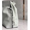 Loewe Flamenco Clutch In Ash Grey Nappa Leather 147