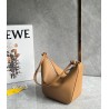 Loewe Mini Hammock Hobo Bag in Light Brown Calfskin 666