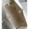 Loewe Compact Hammock Bag in White Satin Calfskin 364