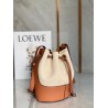 Loewe Small Balloon Bucket Bag In Canvas 725