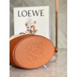 Loewe Small Balloon Bucket Bag In Canvas 725