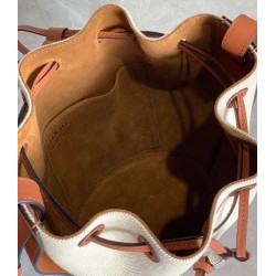 Loewe Small Balloon Bucket Bag In Canvas 725