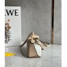 Loewe Puzzle Mini Bag In White/Warm Desert Calfskin 827