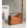 Loewe Puzzle Small Bag In Tan Classic Calfskin 944